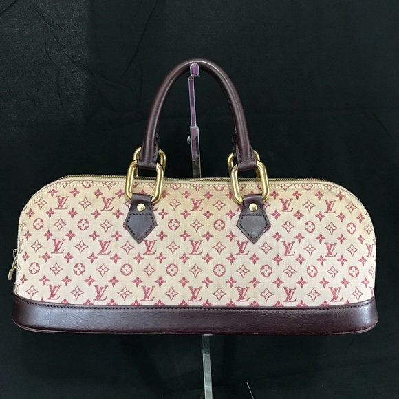 Louis Vuitton Handbags - Authentic LV Pink Mini Lin Alma Long